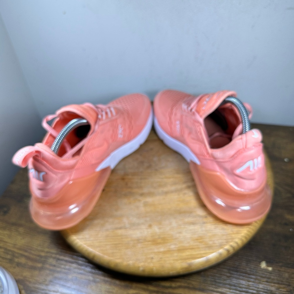Nike Air Max 270 Womens Peach Coral Sneakers DJ2746-600 Mens 9 Womens 10.5 - Picture 4 of 8